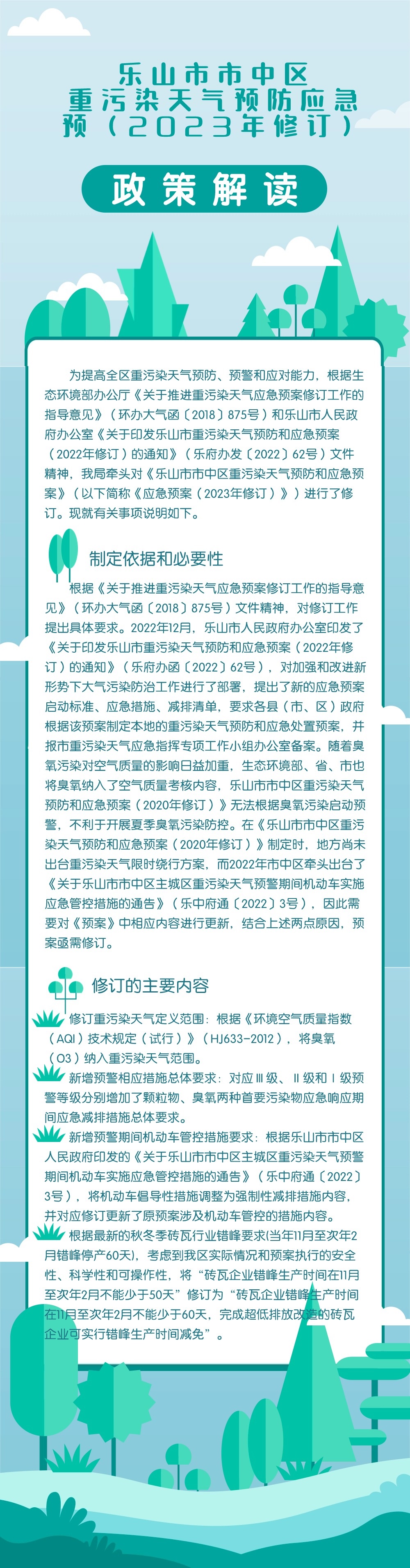 植樹節(jié)綠色環(huán)保倡議書文章長圖